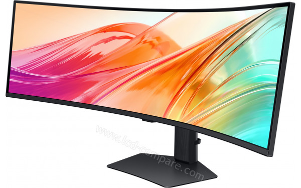 SAMSUNG LS49F950UAUXXE - Vue 3/4 droite