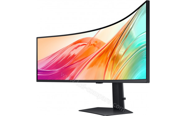 SAMSUNG LS49F950UAUXXE - Vue 3/4 droite