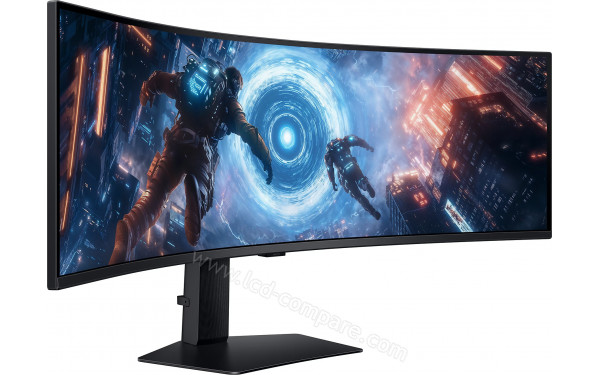 SAMSUNG LS49FG910EUXXU - Vue 3/4 gauche