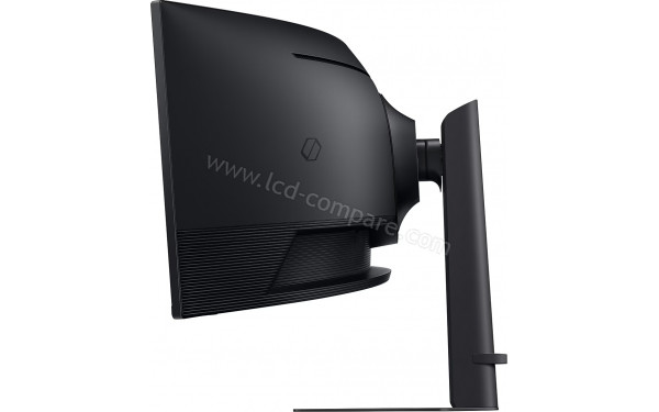 SAMSUNG LS49FG912EUXEN - Vue de profil bascul&eacute; vers l'avant