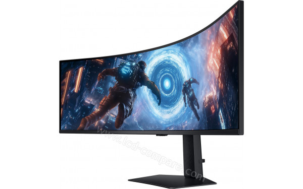 SAMSUNG LS49FG912EUXEN - Vue 3/4 droite