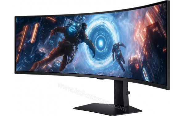 SAMSUNG LS49FG916EUXEN - Vue 3/4 droite