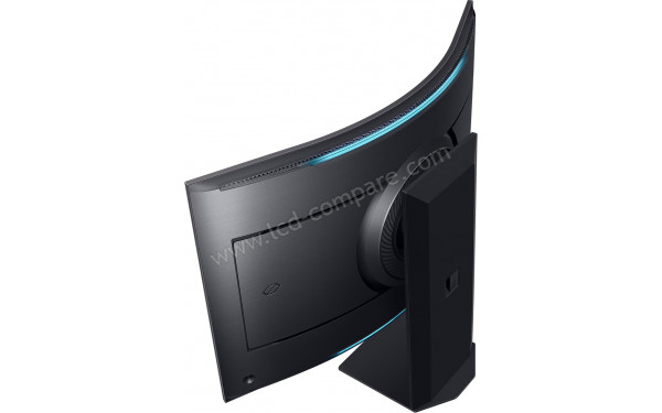 SAMSUNG Odyssey Ark LS55CG970NUXDU - Vue 3/4 arri&egrave;re