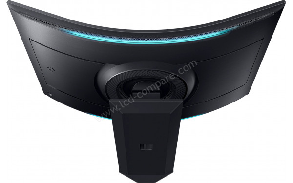 SAMSUNG Odyssey Ark S55CG970NU - Vue en plong&eacute;e