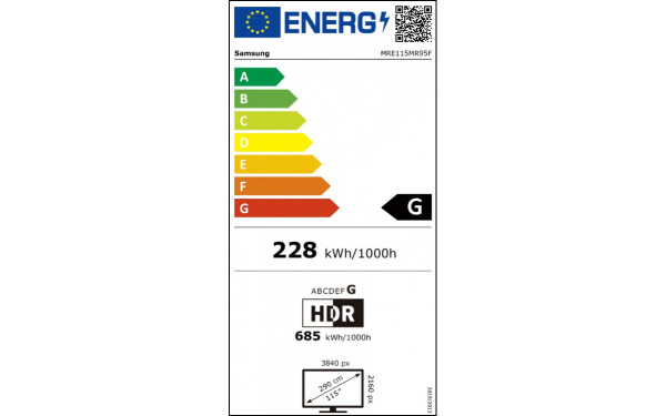 SAMSUNG MRE115MR95F - &Eacute;tiquette &eacute;nergie v2