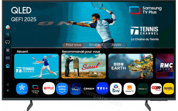 SAMSUNG Q50QE1D - Vue de face