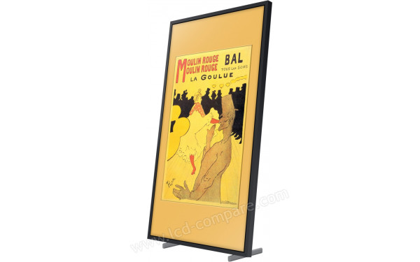 SAMSUNG QE32LS03TBWXXN - Vue 3/4 droite mode portrait