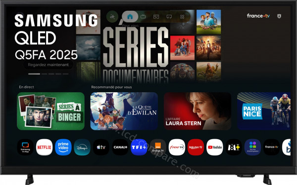 SAMSUNG QE32Q5FAAUXZT - Vue de face