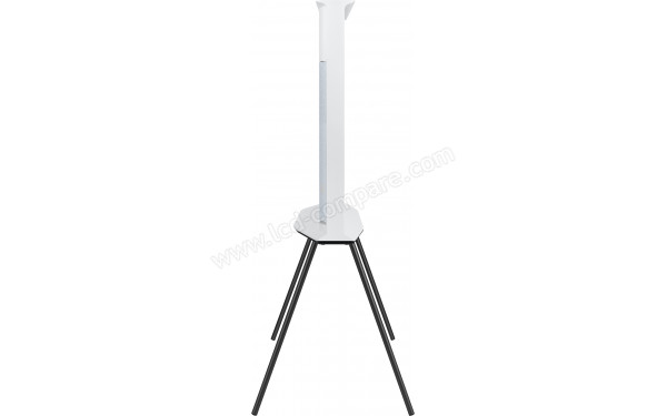 SAMSUNG The Serif QE43LS01BAUXZT - Vue de profil gauche avec support