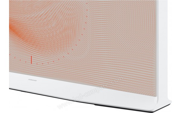 SAMSUNG The Serif 43LS01RA - Zoom sur la partie basse