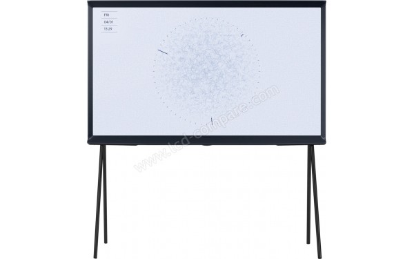 SAMSUNG The Serif 43LS01RB - Vue de face sur pied