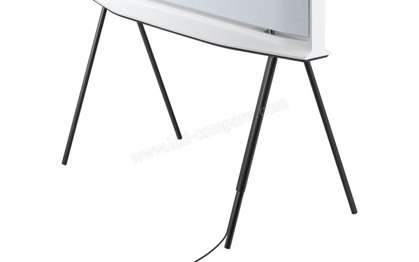 SAMSUNG The Serif QE43LS01TA - Zoom sur la partie basse avec pieds
