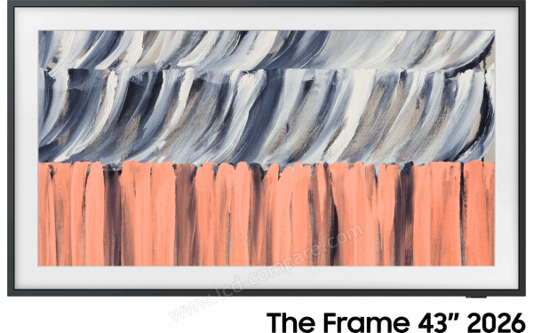 SAMSUNG The Frame QE43LS03HEUXXH - Vue de face