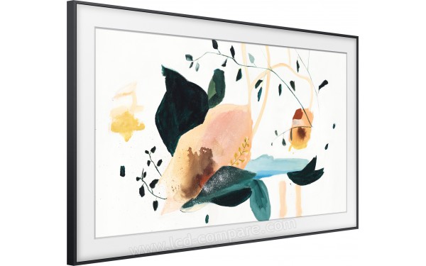 SAMSUNG The Frame QE43LS03TAUXZT - Vue 3/4 gauche sans pieds