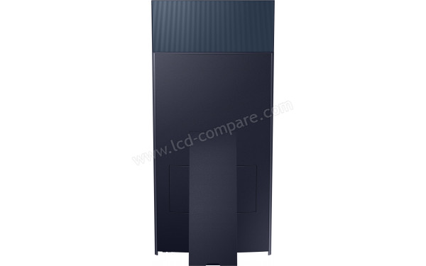 SAMSUNG The Sero QE43LS05B - Vue de l'arri&egrave;re en mode portrait