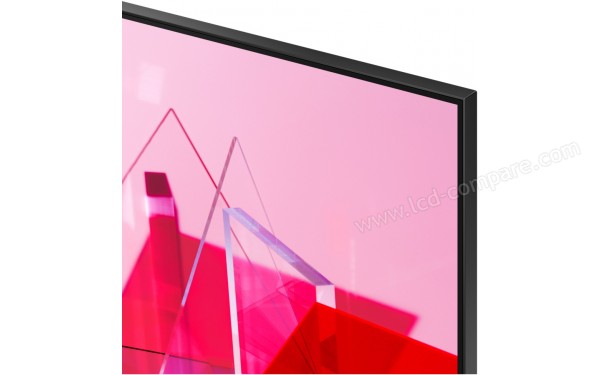 SAMSUNG QE43Q60TAUXZT - Zoom sur le coin sup&eacute;rieur droit