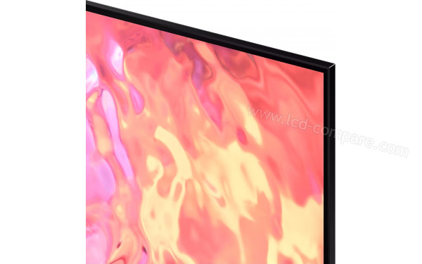 SAMSUNG QE43Q67CAUXXN - Zoom sur le coin sup&eacute;rieur droit