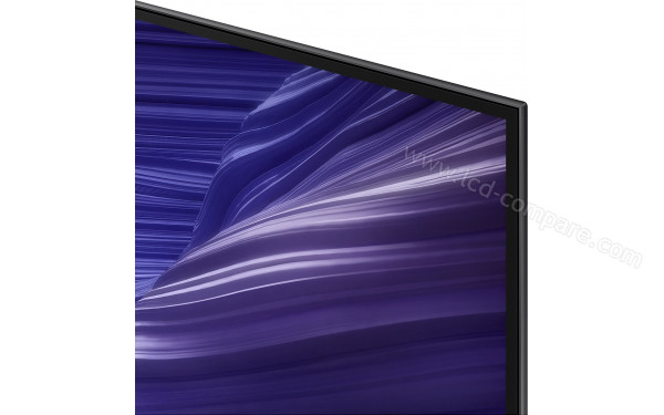 SAMSUNG QE48S90FAEXZT - Zoom sur le coin sup&eacute;rieur droit