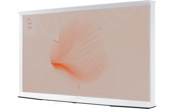 SAMSUNG The Serif QE49LS01RASXXN - Vue 3/4 droite