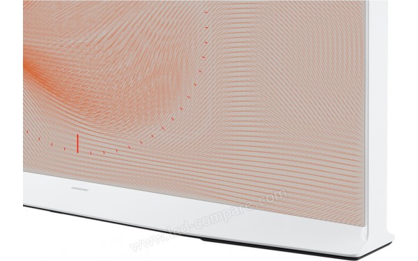 SAMSUNG The Serif 49LS01RA - Zoom sur la partie basse