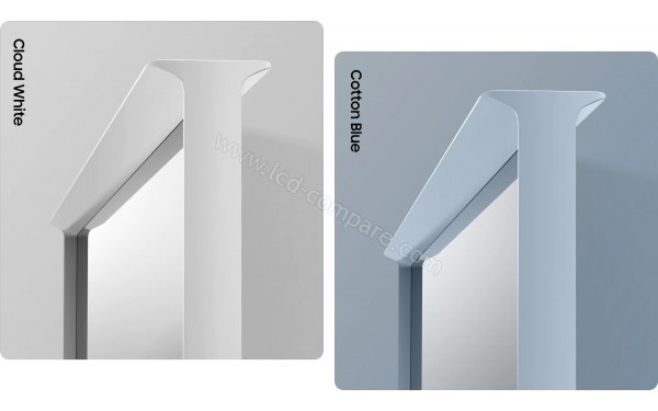 SAMSUNG The Serif QE49LS01TA - Design blanc ivoire ou bleu gris