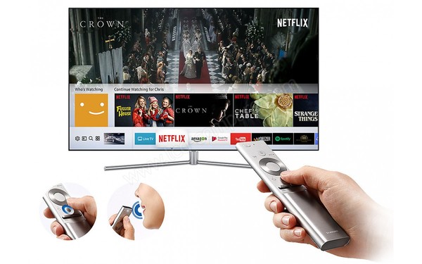 SAMSUNG QE49Q7FAMTXZT 2017 - Utilisation de la t&eacute;l&eacute;commande