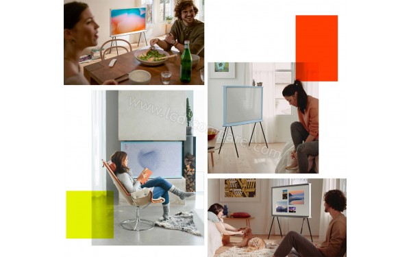 SAMSUNG The Serif QE50LS01TA - Mise en situation