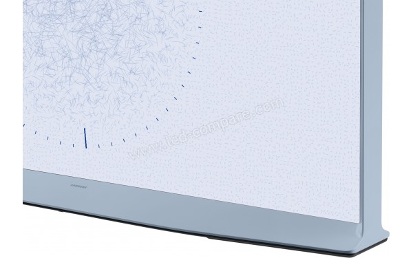SAMSUNG The Serif QE50LS01TB - Zoom sur la partie basse
