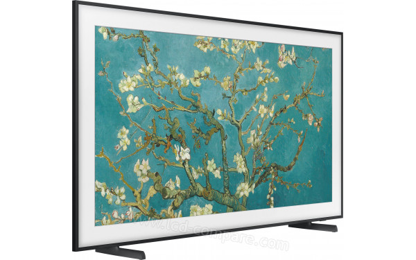 SAMSUNG The Frame QE50LS03BGUXZT - Vue 3/4 gauche