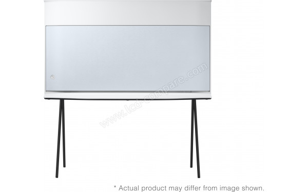 SAMSUNG The Serif QE55LS01BA - Vue de l'arri&egrave;re avec support