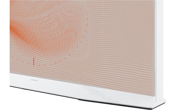 SAMSUNG The Serif 55LS01RA - Zoom sur la partie basse