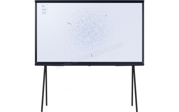 SAMSUNG The Serif 55LS01RB - Vue de face sur pied