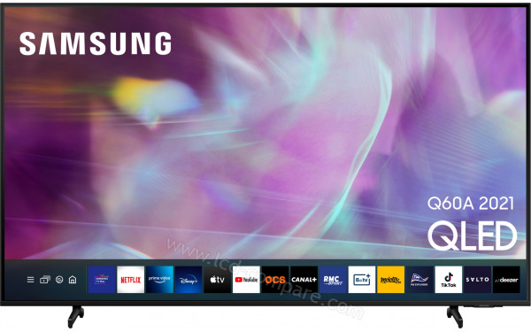 SAMSUNG QE55Q60AAUXXN - Vue de face