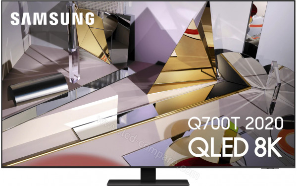 SAMSUNG QE55Q700T - Vue de face