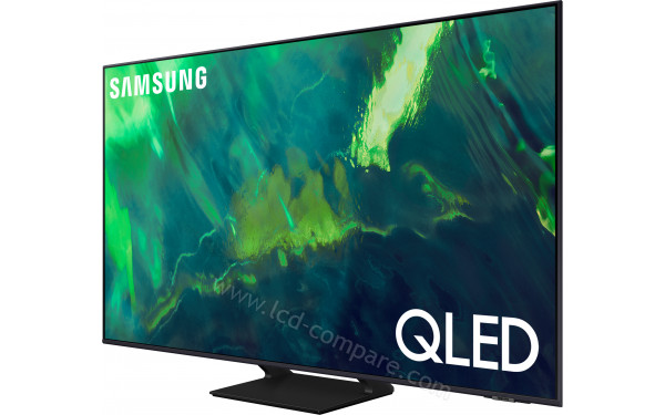 SAMSUNG QE55Q70A - Vue 3/4 droite