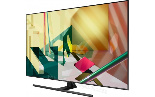 SAMSUNG QE55Q70TATXXH - Vue 3/4 droite