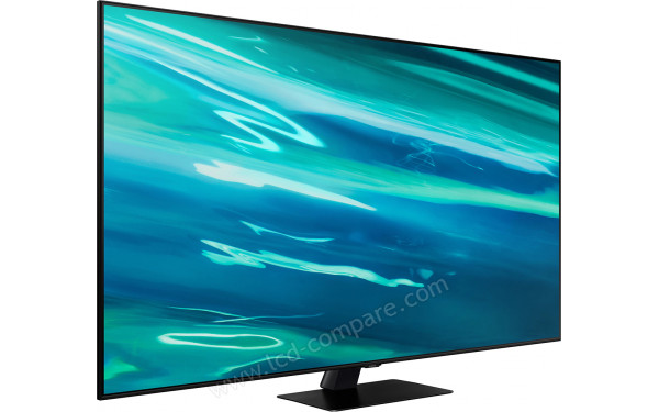 SAMSUNG QE55Q80AATXZT - Vue 3/4 gauche