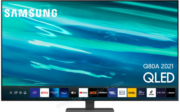 SAMSUNG QE55Q80A - Vue de face