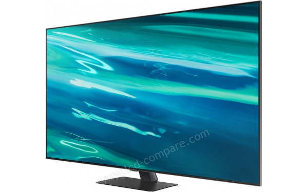 SAMSUNG QE55Q80A - Vue 3/4 droite