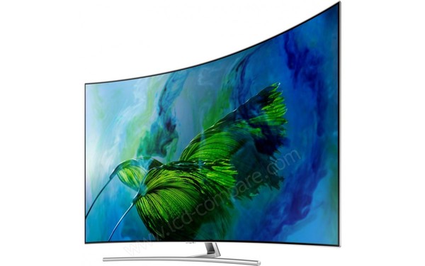 SAMSUNG QE55Q8CAMTXZG 2017 - Vue 3/4 droite