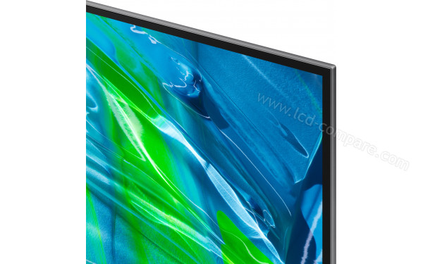 SAMSUNG QE55S95BATXXN - Zoom sur le coin sup&eacute;rieur droit