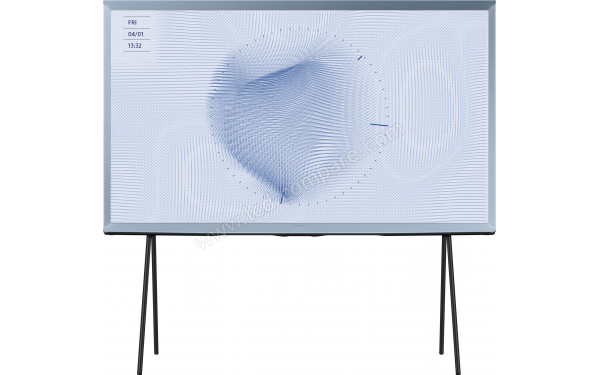 SAMSUNG The Serif QE65LS01BB - Vue de face avec support