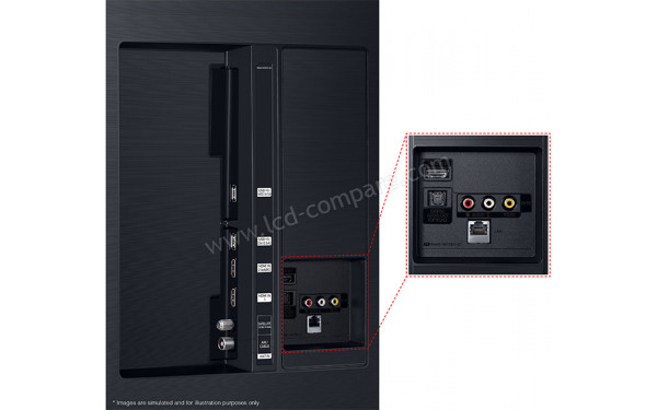 SAMSUNG QE65Q65TAUXXH - Connectiques