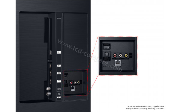 SAMSUNG QE65Q67TAUXXH - Connectiques