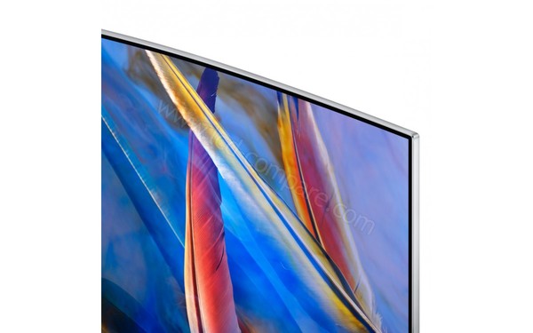 SAMSUNG QE65Q7CAMTXZG 2017 - Zoom sur le coin sup&eacute;rieur droit