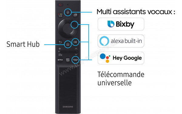 SAMSUNG QE65Q83A - T&eacute;l&eacute;commande