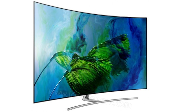 SAMSUNG QE65Q8CAMTXZT 2017 - Vue 3/4 gauche