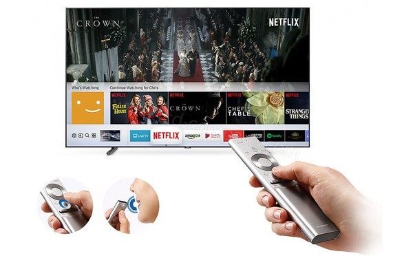 SAMSUNG QE65Q9F 2017 - Utilisation de la t&eacute;l&eacute;commande