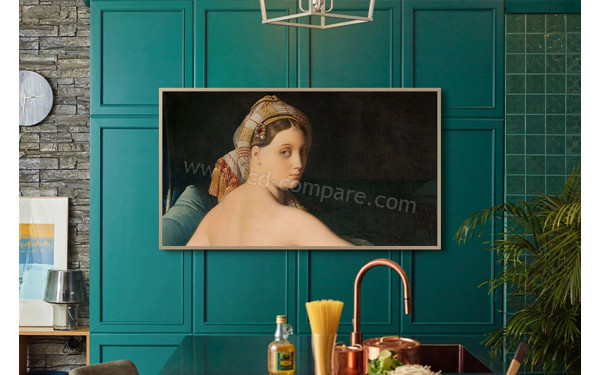 SAMSUNG The Frame QE75LS03BGUXZT - Mise en situation