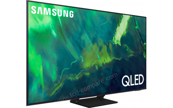 SAMSUNG QE75Q70AATXXN - Vue 3/4 gauche